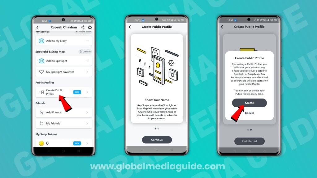 How To Make a Public Profile on Snapchat