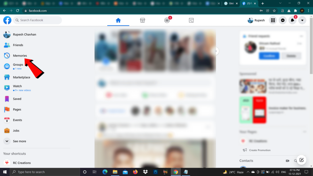 How to Find Facebook Memories on Desktop 